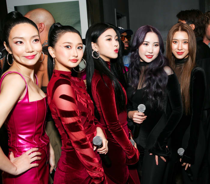 The Rocking Dolls at the LaQuan Smith Spring / Summer 2023 After Party at the Blond.